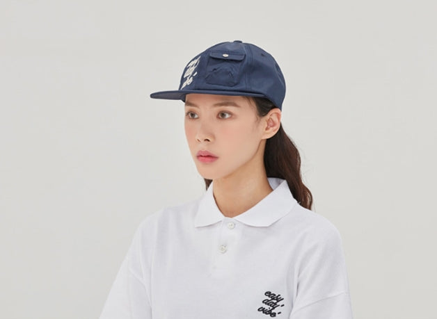 ロマンティッククラウン(ROMANTIC CROWN) E.D.V Pocket Ball Cap_Navy