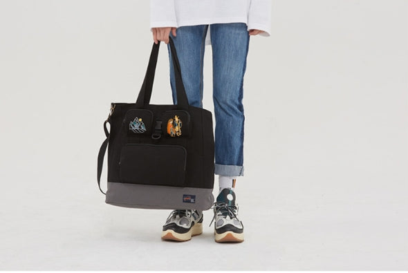 ロマンティッククラウン(ROMANTIC CROWN) 10th 月下情人 Tote Bag_Black