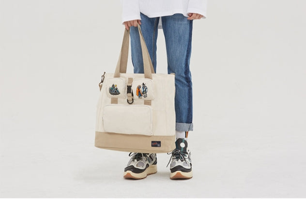 ロマンティッククラウン(ROMANTIC CROWN) 10th 月下情人 Tote Bag_Oatmeal