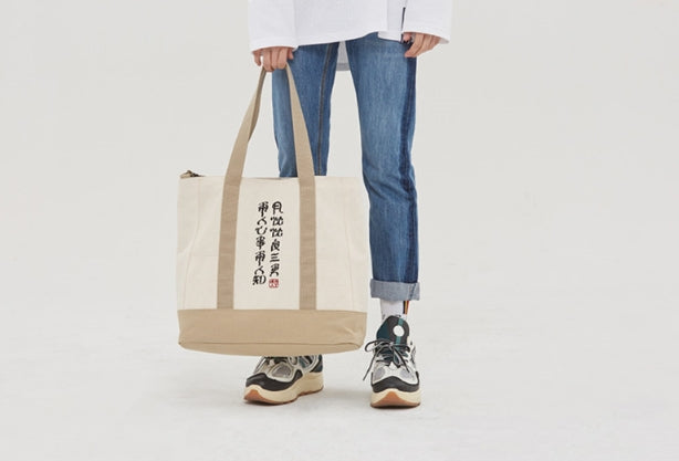 ロマンティッククラウン(ROMANTIC CROWN) 10th 月下情人 Tote Bag_Oatmeal