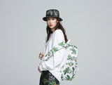 ロマンティッククラウン(ROMANTIC CROWN) Tropical Backpack_White