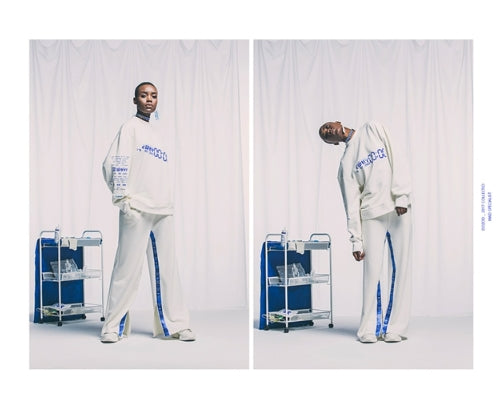 オージーオーディー(OZOD) Blue Line pants