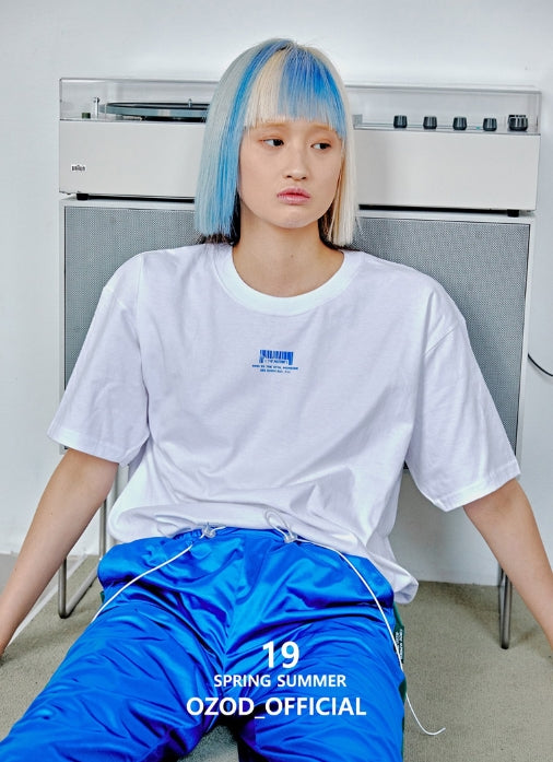 オージーオーディー(OZOD) BAR CODE T-SHIRT