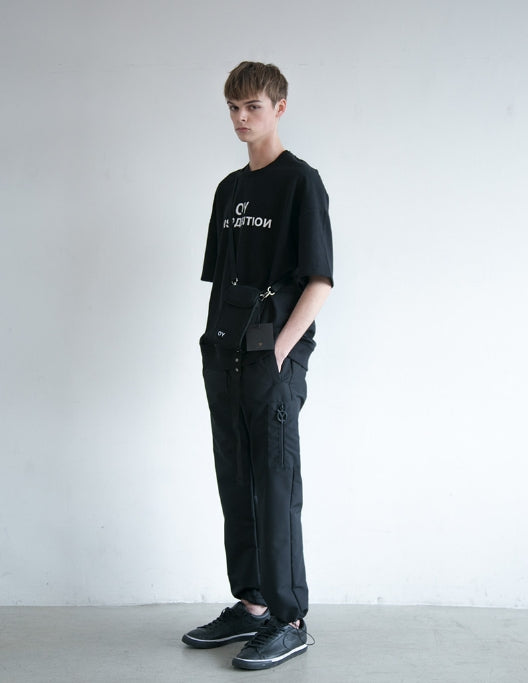 オーワイ(OY) STRING PANTS (ブラック)