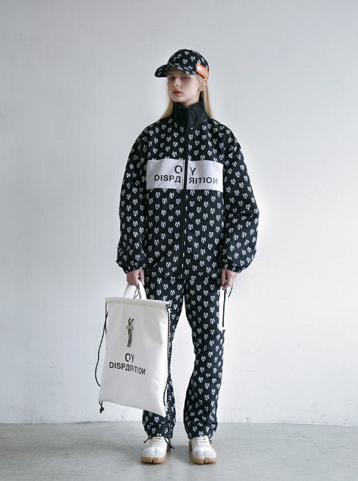 オーワイ(OY) LOGO PANTS (ブラック)