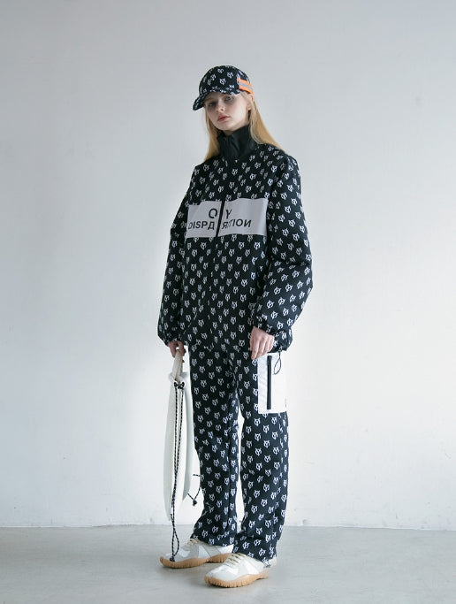 オーワイ(OY) LOGO PANTS (ブラック)