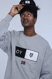 オーワイ(OY) BOX LOGO MTM (グレー)