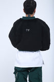 オーワイ(OY) REVERSIBLE CROP BOMBER (グリーン)