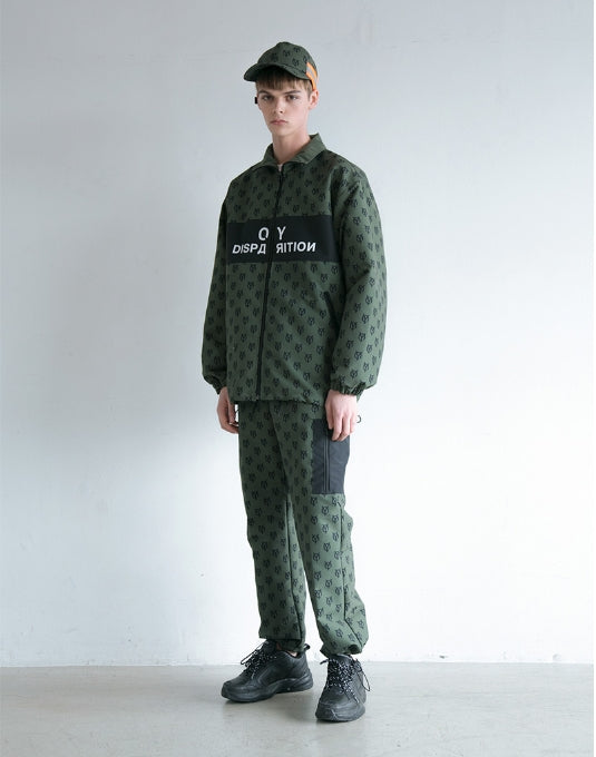 オーワイ(OY) LOGO TRACK JACKET (カーキ)