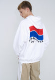 オーワイ(OY) FLAG HOODIE (ホワイト)