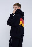 オーワイ(OY) FLAG HOODIE (ブラック)