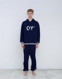 オーワイ(OY) BASIC LOGO HOODIE (ネービー)