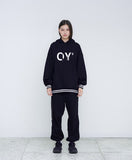 オーワイ(OY) PVC HOODIE (ブラック)