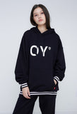 オーワイ(OY) PVC HOODIE (ブラック)