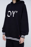 オーワイ(OY) PVC HOODIE (ブラック)