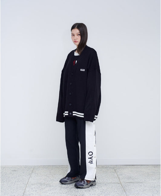 オーワイ(OY) BASIC LOGO CARDIGAN (ブラック) – UNDERSTUDY CLUB