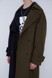 オーワイ(OY) OVER TRENCH COAT (ミックス)