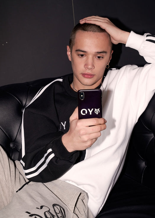 オーワイ(OY) LOGO CASE - IPHONE (Black)