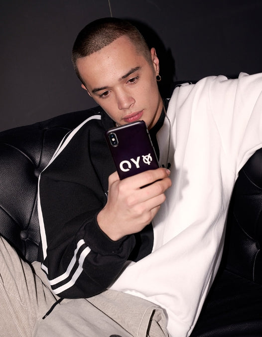オーワイ(OY) LOGO CASE - IPHONE (Black)