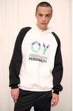 オーワイ(OY) RAGLAN HOODIE (White)