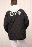 オーワイ(OY) QUILTING JUMPER (Black)