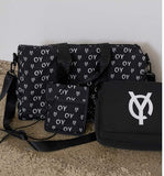 オーワイ(OY) LOGO DUFFEL BAG - BK