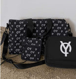 オーワイ(OY) LOGO DUFFEL BAG - BK