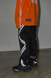 オーワイ(OY) REFLECTIVE LINE PANTS - BK