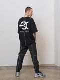 オーワイ(OY) REFLECTIVE PIPING PANTS - BK