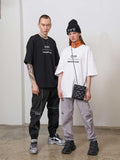 オーワイ(OY) REFLECTIVE PIPING PANTS - BK