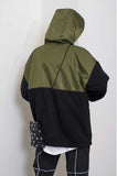 オーワイ(OY) ANORAK HOODIE - BK