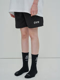 オーワイ(OY) TRIANGLE LOGO SOCKS - BK