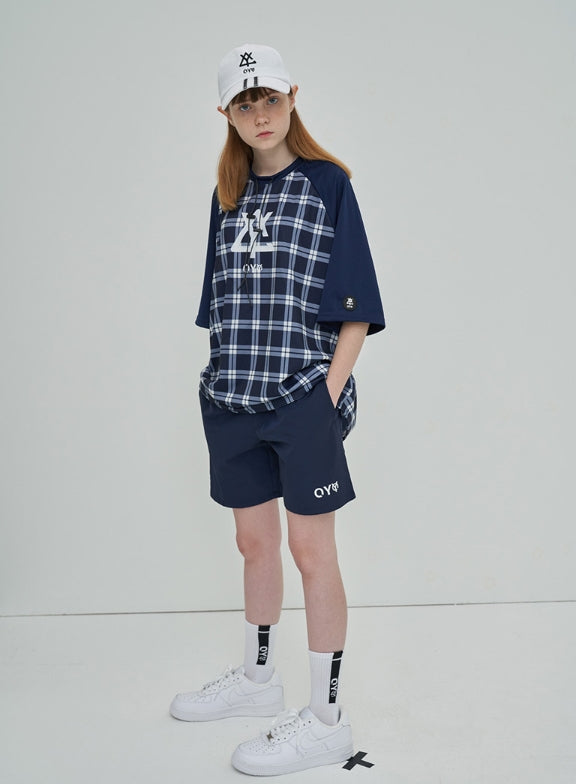 オーワイ(OY) LOGO HALF PANTS - NA