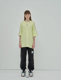 オーワイ(OY) REFLECTIVE LINE T - LIME