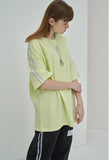 オーワイ(OY) REFLECTIVE LINE T - LIME