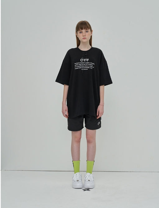 オーワイ(OY) LOGO STRING T - BK