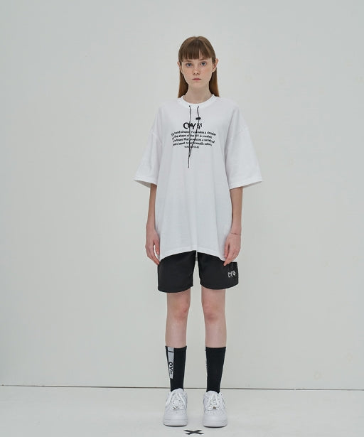 オーワイ(OY) LOGO STRING T - WH