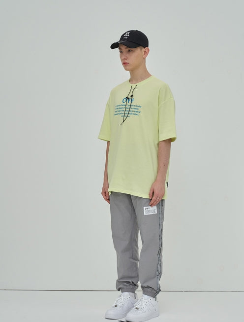 オーワイ(OY) LOGO STRING T - LIME