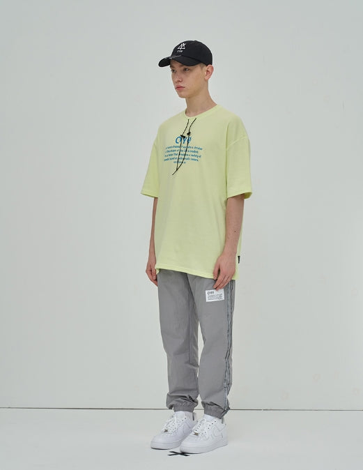 オーワイ(OY) LOGO STRING T - LIME