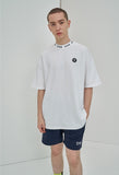 オーワイ(OY) LOGO CREW NECK T - WH