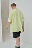 オーワイ(OY) LOGO CREW NECK T - LIME