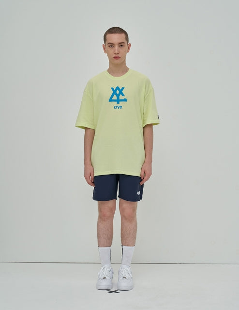 オーワイ(OY) TRIANGLE LOGO T - LIME