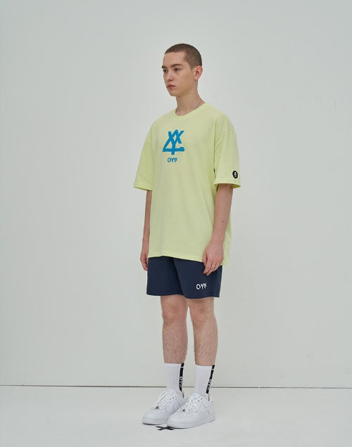 オーワイ(OY) TRIANGLE LOGO T - LIME