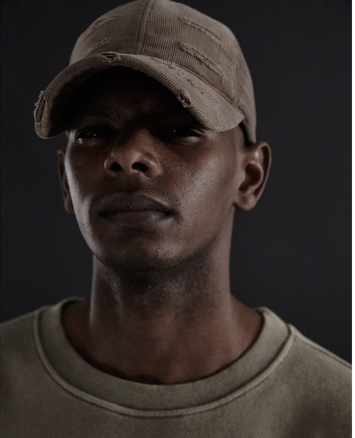 オベルー(OVERR) TOME.3 DAMAGE CORDUROY BEIGE BALLCAP