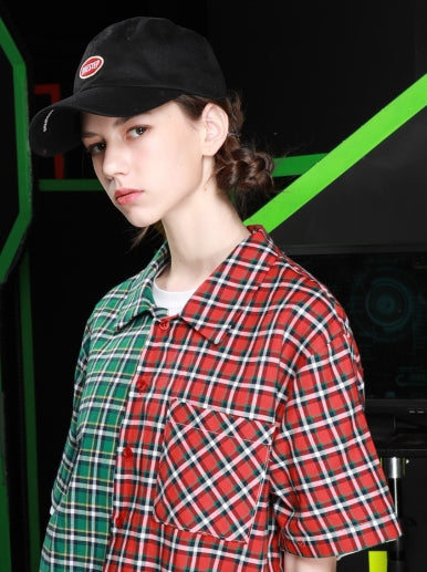 パーステップ(PERSTEP) Glad Check Short Sleeve Shirt JUSS4257