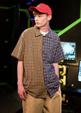 パーステップ(PERSTEP) Glad Check Short Sleeve Shirt JUSS4257