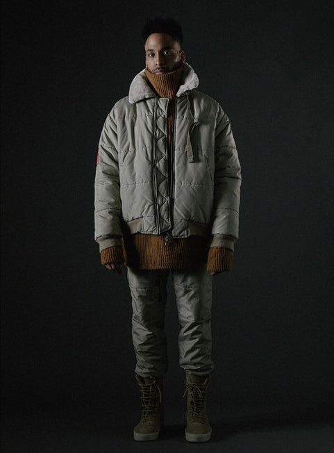 オベルー(OVERR) TOME.4 PIGMENT BEIGE PADDING PANTS