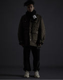 オベルー(OVERR) TOME.5 QUILTING KHAKI FIELD JACKET