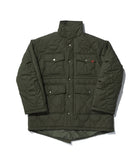 オベルー(OVERR) TOME.5 QUILTING KHAKI FIELD JACKET