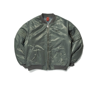 オベルー(OVERR) TOME.5 INCISION SHIRRING GRAY MA-1